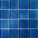Chrystal Glass Mosaic Clear Sparkling Blue