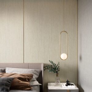 MH-3025 Wall Panel - Korea Fabric Series 300mm (W) - Bamboo Fibre Board (Oval Hole)