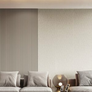 MH-3030 Wall Panel - Korea Fabric Series 600mm (W) - Bamboo Fibre Board (Oval Hole)